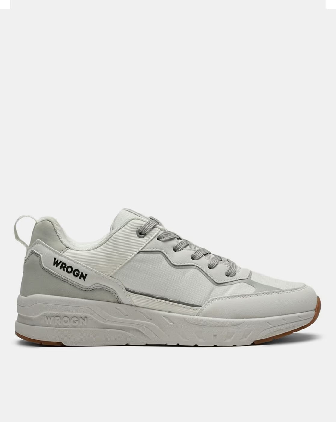 WROGN Men Gunfire Chalk Lace-Up Shoes